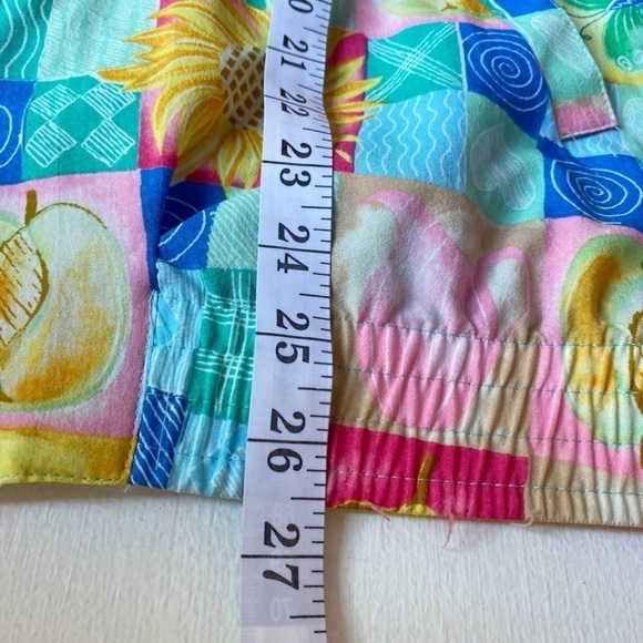 Koret Vintage 80s 90s Patchwork Print Windbreaker Zip Up Jacket - Picture 11 of 14